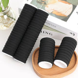 50/100pcs Black Hair Bands Hairband High Elastic Rubber Band Hair Ties Ponytail Holder Scrunchies Accessorie for Women Girls
