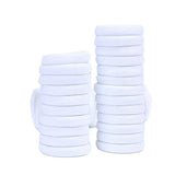 50/100pcs Black Hair Bands Hairband High Elastic Rubber Band Hair Ties Ponytail Holder Scrunchies Accessorie for Women Girls